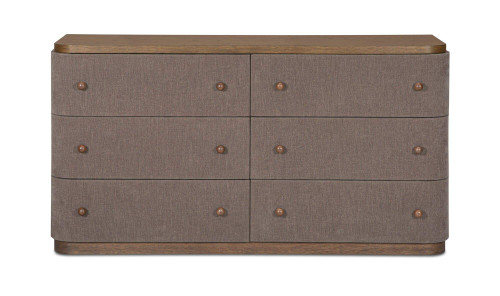 TU-1003-03 - Simone 6 Drawer Dresser Brown