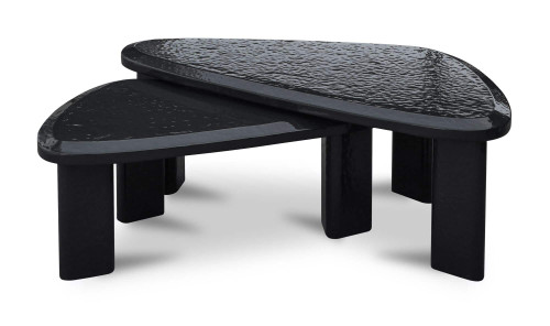 SC-1009-07-0 - Sophie Outdoor Nesting Table Set Charcoal Lacquer