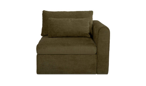 VV-1026-27 - Swift Right Arm Facing Chair Dark Green