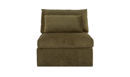 VV-1027-27 - Swift Slipper Chair Dark Green
