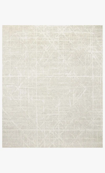 Loloi Atlas Bone / Silver