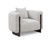 53004702 - Sierra Accent Chair Gray Boucle