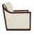 Evie Walnut Swivel Armchair, Happy Returns