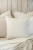 Anaya Home - Natural Beige & White Striped So Soft Linen Pillow 7