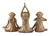 Zen Monkey Set of 3