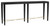 Verona Black Console Table