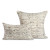 Grey Chunky Wool Lumbar Pillow