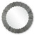 Dario Round Gray Mirror