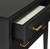 Verona Black Nightstand