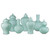 Celadon Double Gourd Green Vase