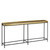 Tanay Brass Console Table