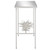 Sisalana White Console Table