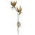 Paradiso Gold & Silver Wall Sconce, Right