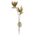 Paradiso Gold & Silver Wall Sconce, Right