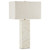 Elegy White Table Lamp