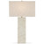 Elegy White Table Lamp
