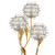 Dandelion Silver & Gold Table Lamp