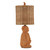 King Louie Terracotta Table Lamp