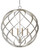 Roussel Silver Orb Chandelier