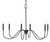 Tirrell Large Black Chandelier