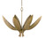 Bird of Paradise Brass Chandelier