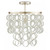 Windsong Silver Semi-Flush Mount