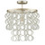 Windsong Silver Semi-Flush Mount