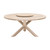 Boca Outdoor Round Dining Table - Gray Teak