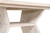 Bridge Dining Table - White Wash Pine