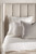 Chandler Upholstered Bed - Cream Velvet