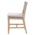 Costa Dining Chair with Cushion - Natural Gray