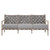 Costa Outdoor 77 Sofa - Dove Flat Rope-Gray Teak