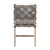 Costa Outdoor Dining Chair - Dove Flat Rope Gray Teak