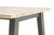 Diego Outdoor Dining Table Top - Gray Teak