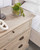 Eden 3-Drawer Nightstand - Natural Gray