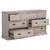 Eden 7-Drawer Media Dresser - Natural Gray