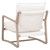 Hamlin Club Chair - Performance Boucle Snow Natural Gray Oak