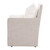 Harmony Arm Chair with Casters - Performance Bisque French Linen LiveSmart Peyton-Pearl