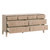 Highland 8-Drawer Double Dresser - Natural Oak