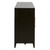 Holland Media Sideboard - Brushed Black Natural Rattan