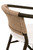 Juxtaposition Accent Chair - LiveSmart Peyton-Pearl Matte Brown Oak
