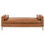 Keaton Daybed - Whiskey Brown-Natural Gray
