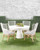 Lattis Outdoor Wing Chair - White Speckle