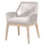 Loom Arm Chair - Taupe Fixed Seat