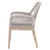 Loom Arm Chair - Taupe Fixed Seat