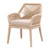 Loom Arm Chair - Sand Natural Gray Fixed Cushion