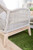 Loom Outdoor 79in Sofa - Taupe and White-Gray Teak