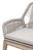 Loom Outdoor Arm Chair - Taupe White Gray Teak