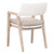 Lucia Arm Chair - White Rattan