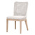 Mesh Dining Chair - White Speckle Natural Gray